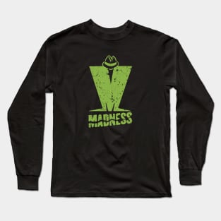 Madness - Retro Green Long Sleeve T-Shirt